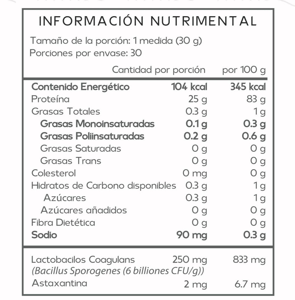 LINESS PROTEINA COCO